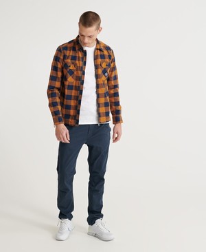 Superdry Surplus Goods Graphic Férfi Pólók Fehér | GUXVF5874